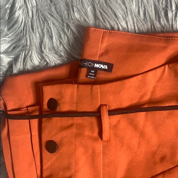 Orange Rust Stylish Pants - Picture 6 of 6